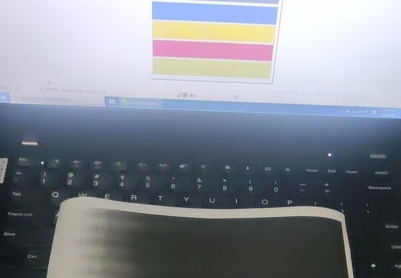 HP M251N 新换的黑色硒鼓打印靠近左边，有1/3出不了字。不知道是什么原因？？