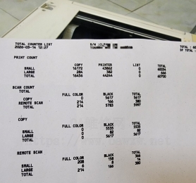 东芝2303am复印打印字体比较黑，浓度太高
