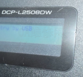 2508DW 开机提示retry by usb